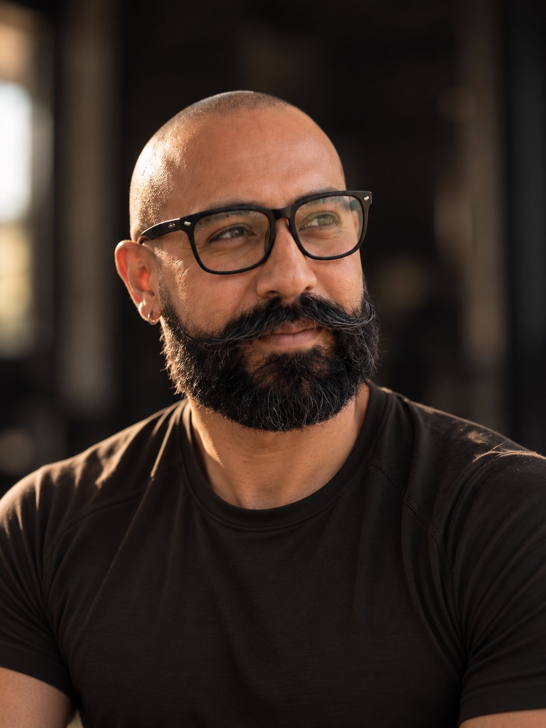 Retrato de Coach Teo en el gimnasio